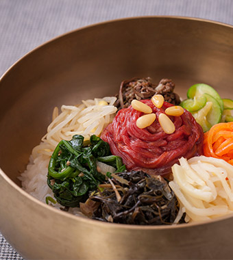 생고기 비빔밥