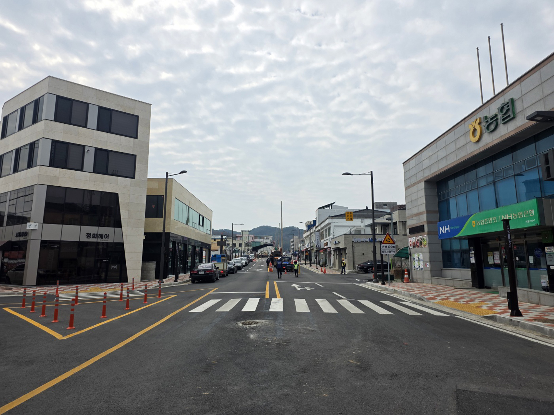 함평군, 읍 중앙길 도시계획도로 전면개통