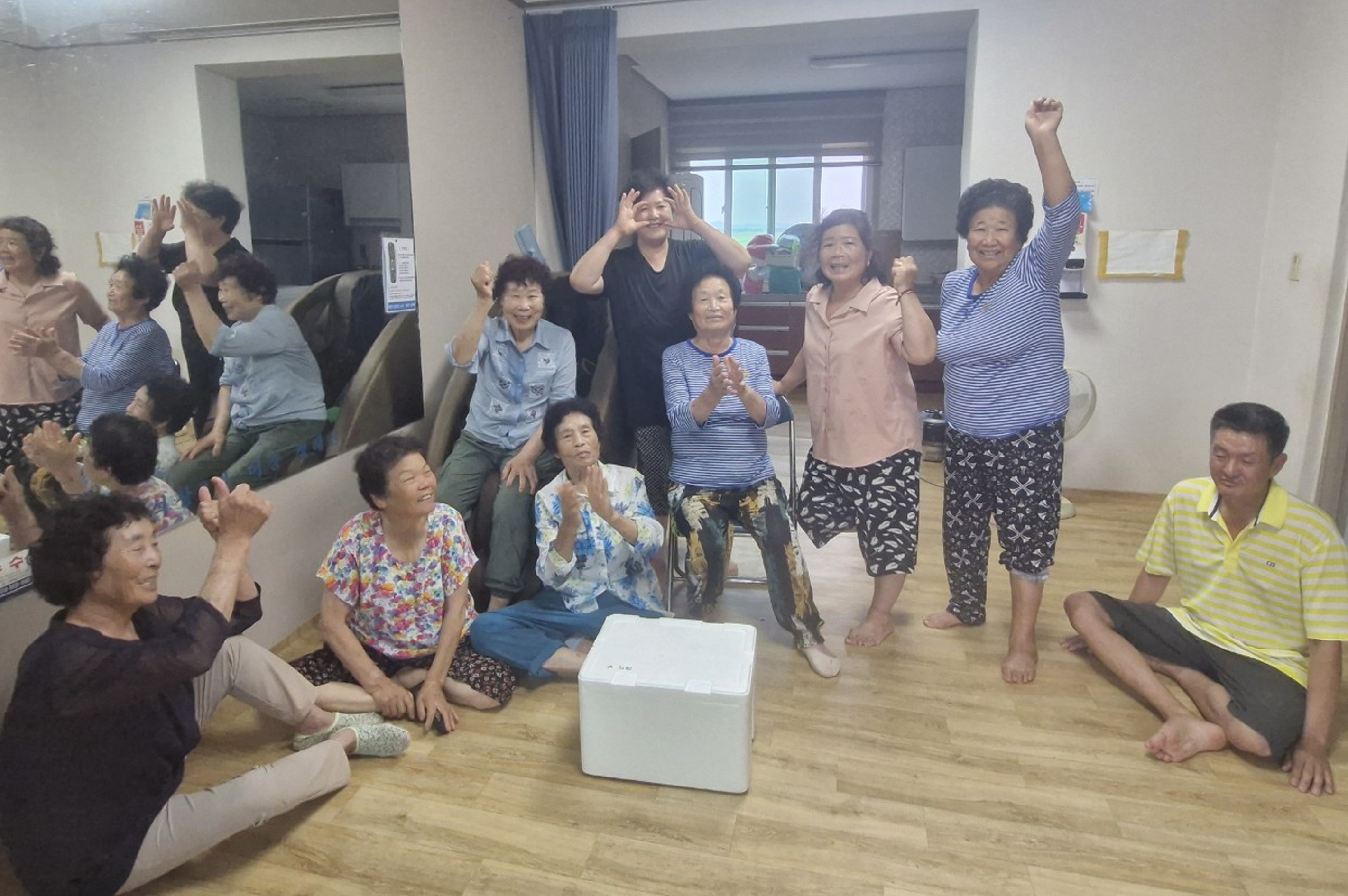 함평군 손불면 지역사회보장협의체, 경로당에 영양 부식 지원