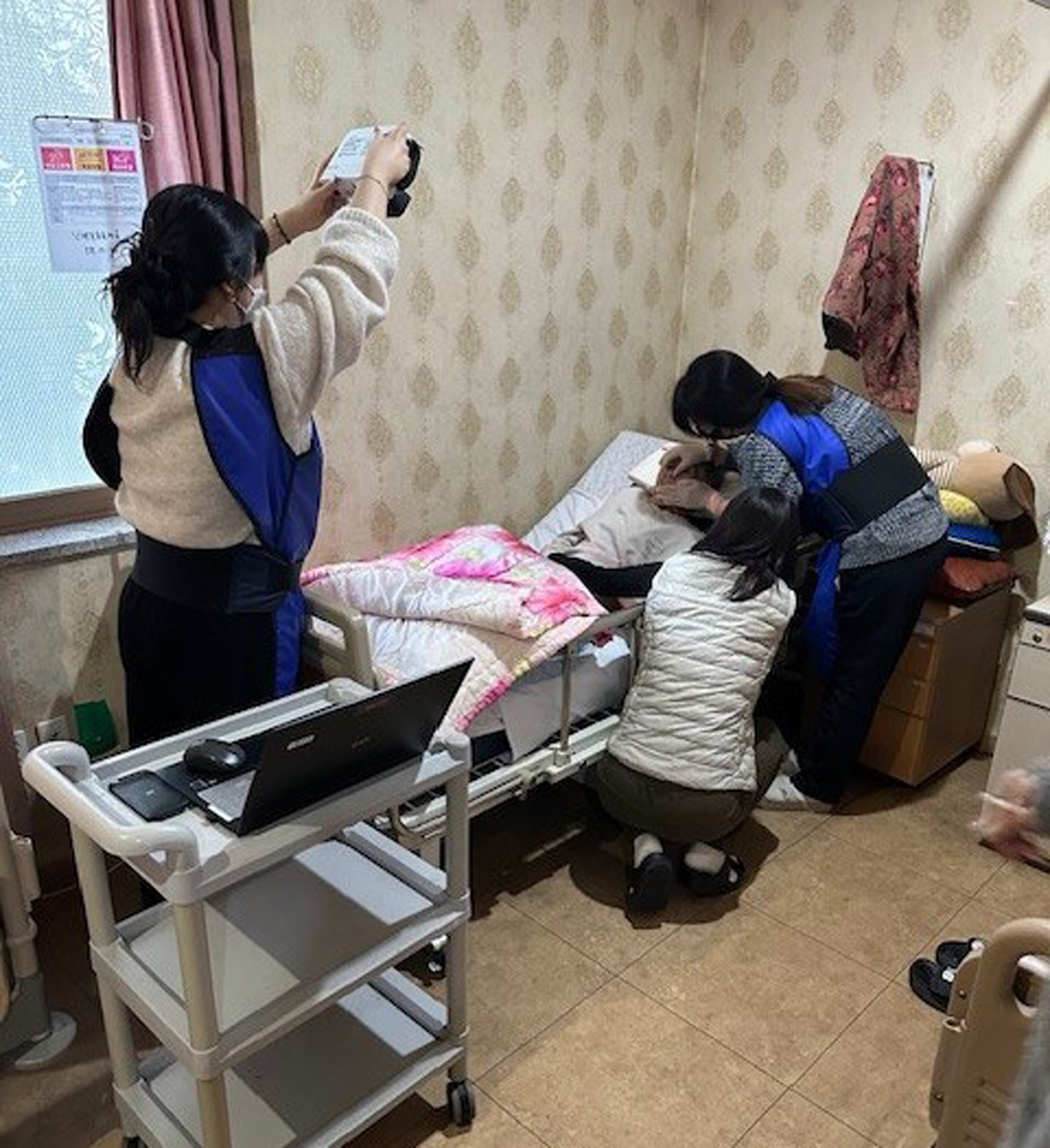 함평군, 노인복지시설 대상 찾아가는 결핵 순회검진 실시