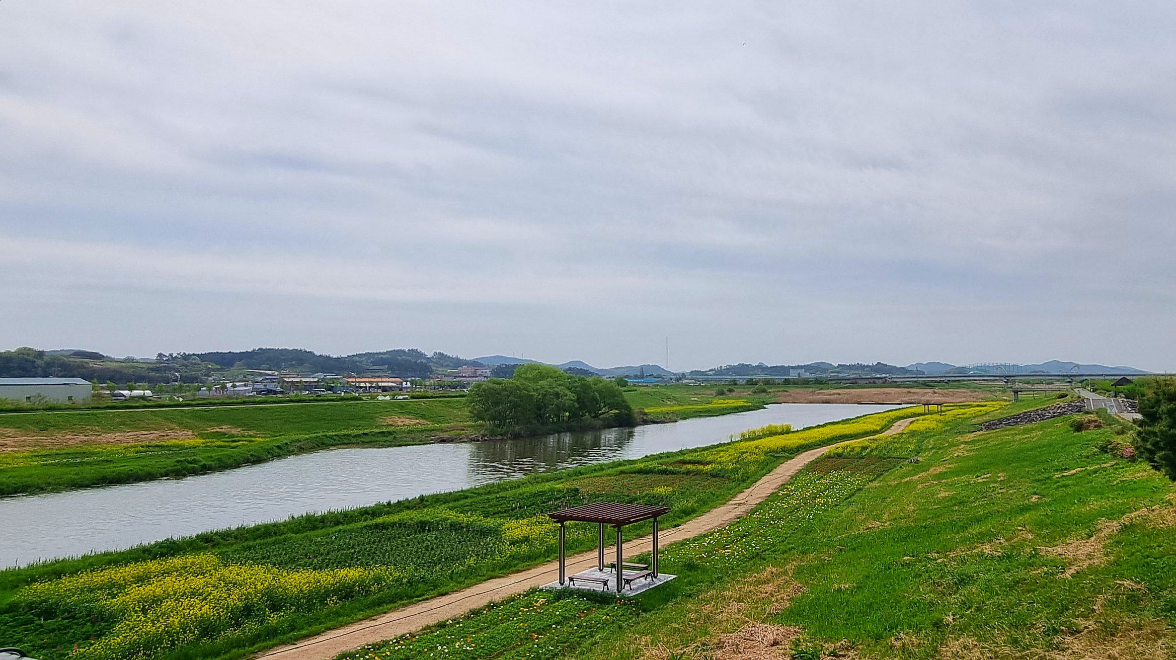 참 평온한 함평 봄여행