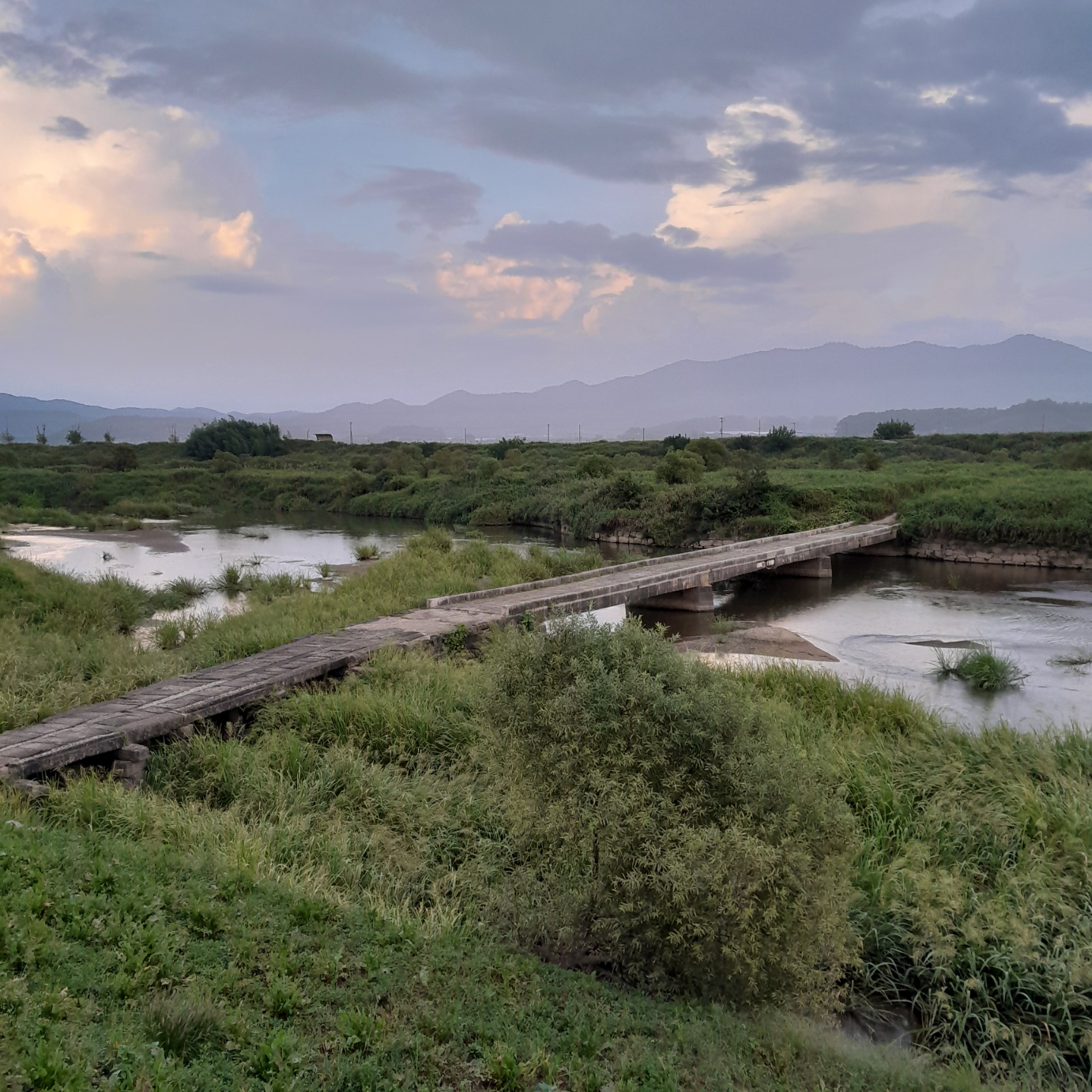노을과 함께 한 여행