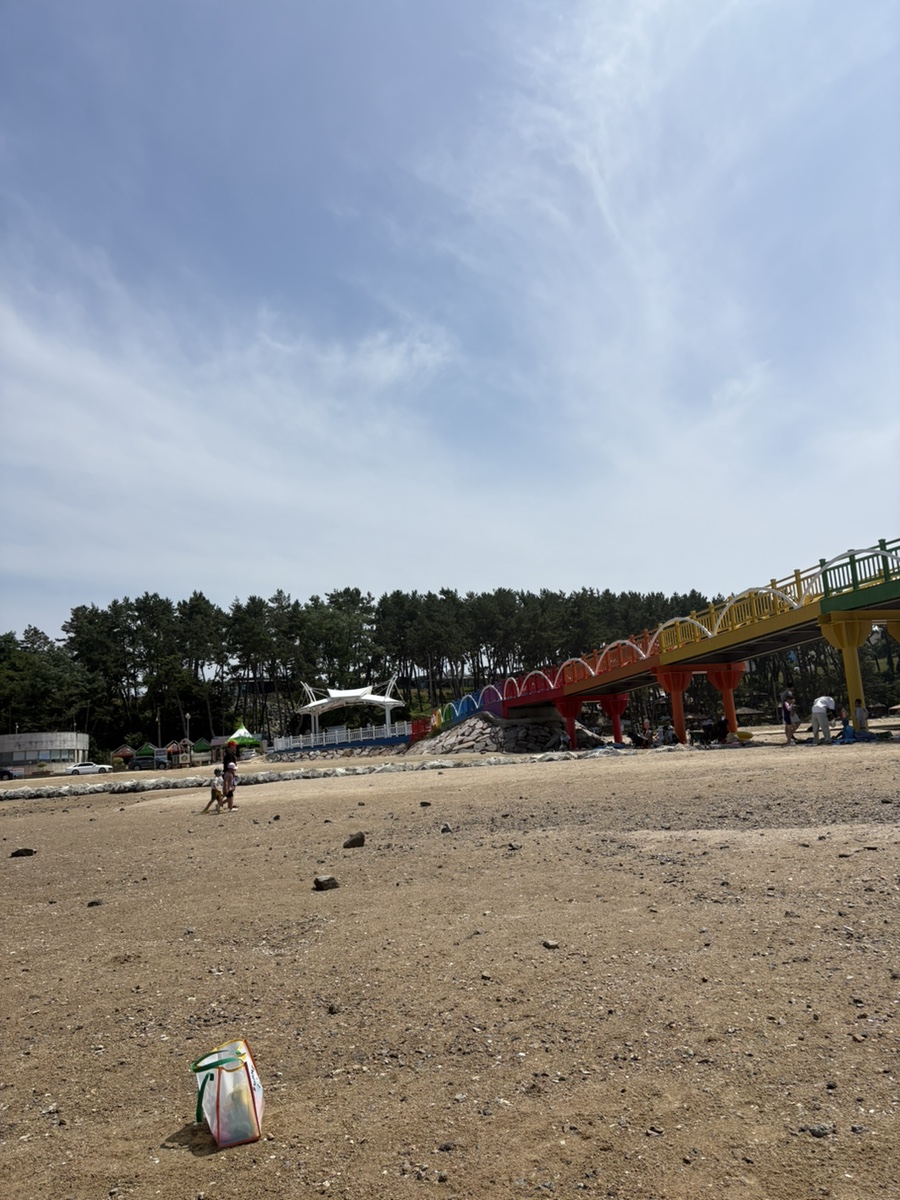 아빠랑 같이 함평 돌머리 해수욕장 다녀왔어요~