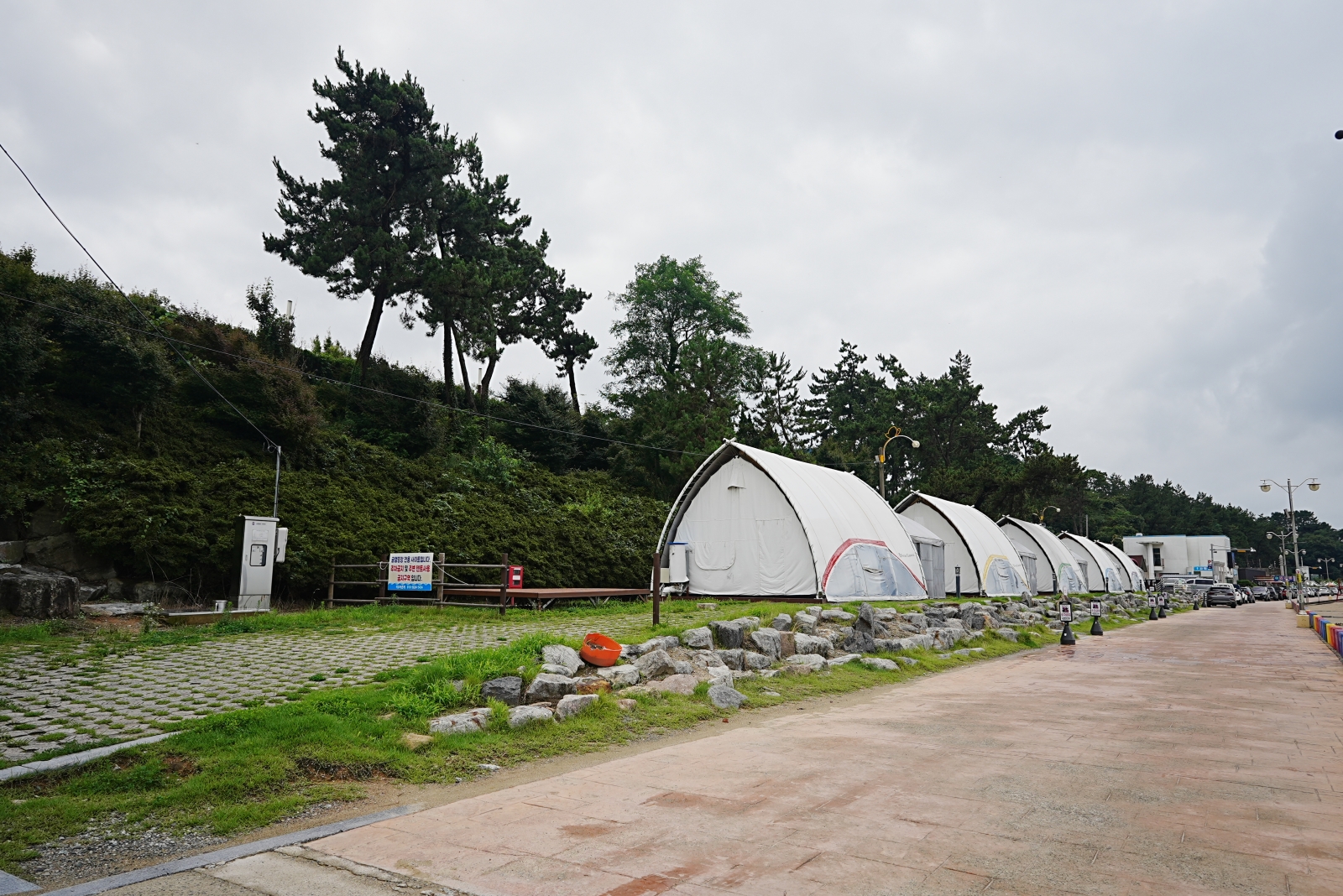 글램핑장의 모습
