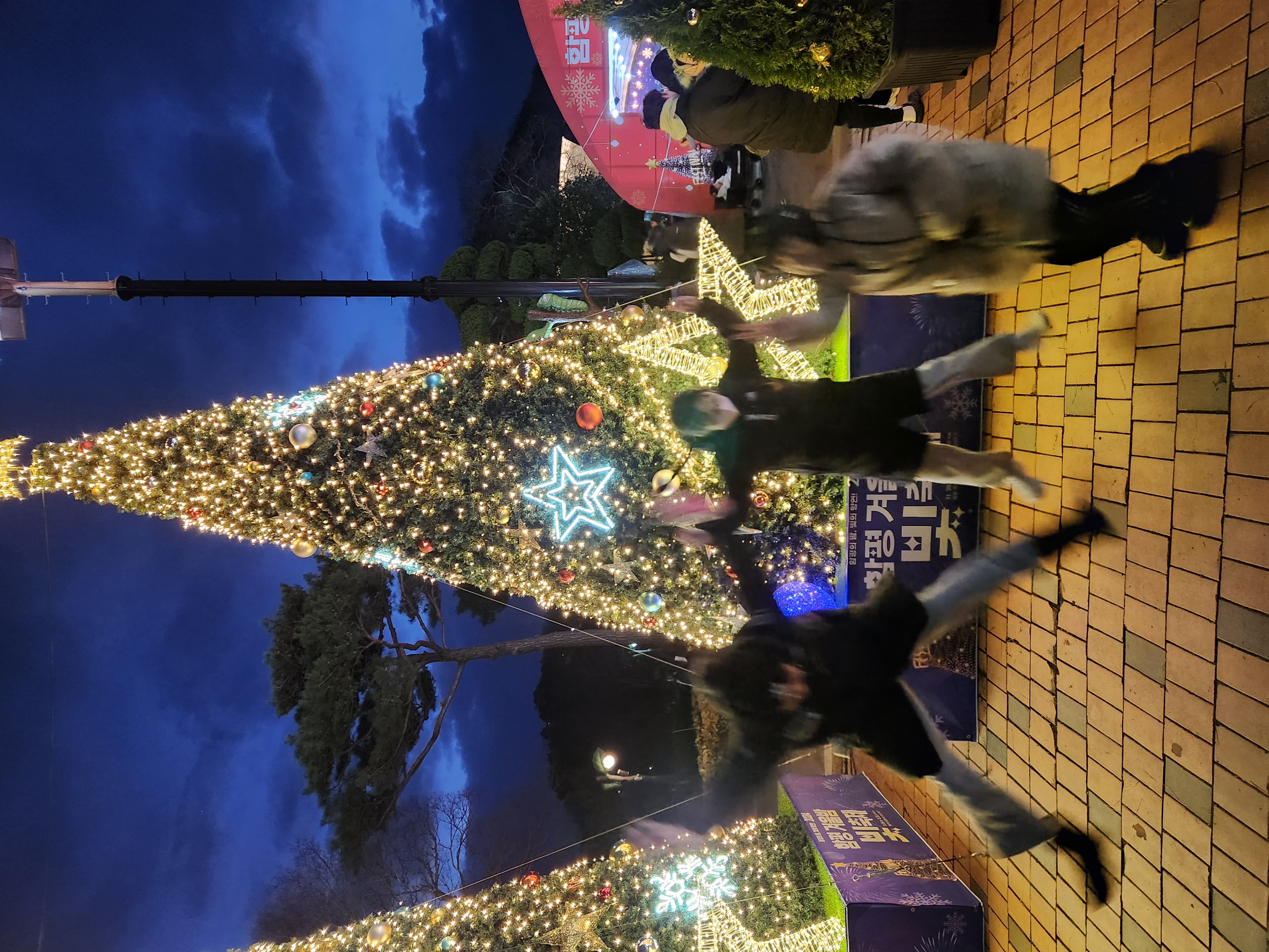 크리스마스 행사 최고입니다