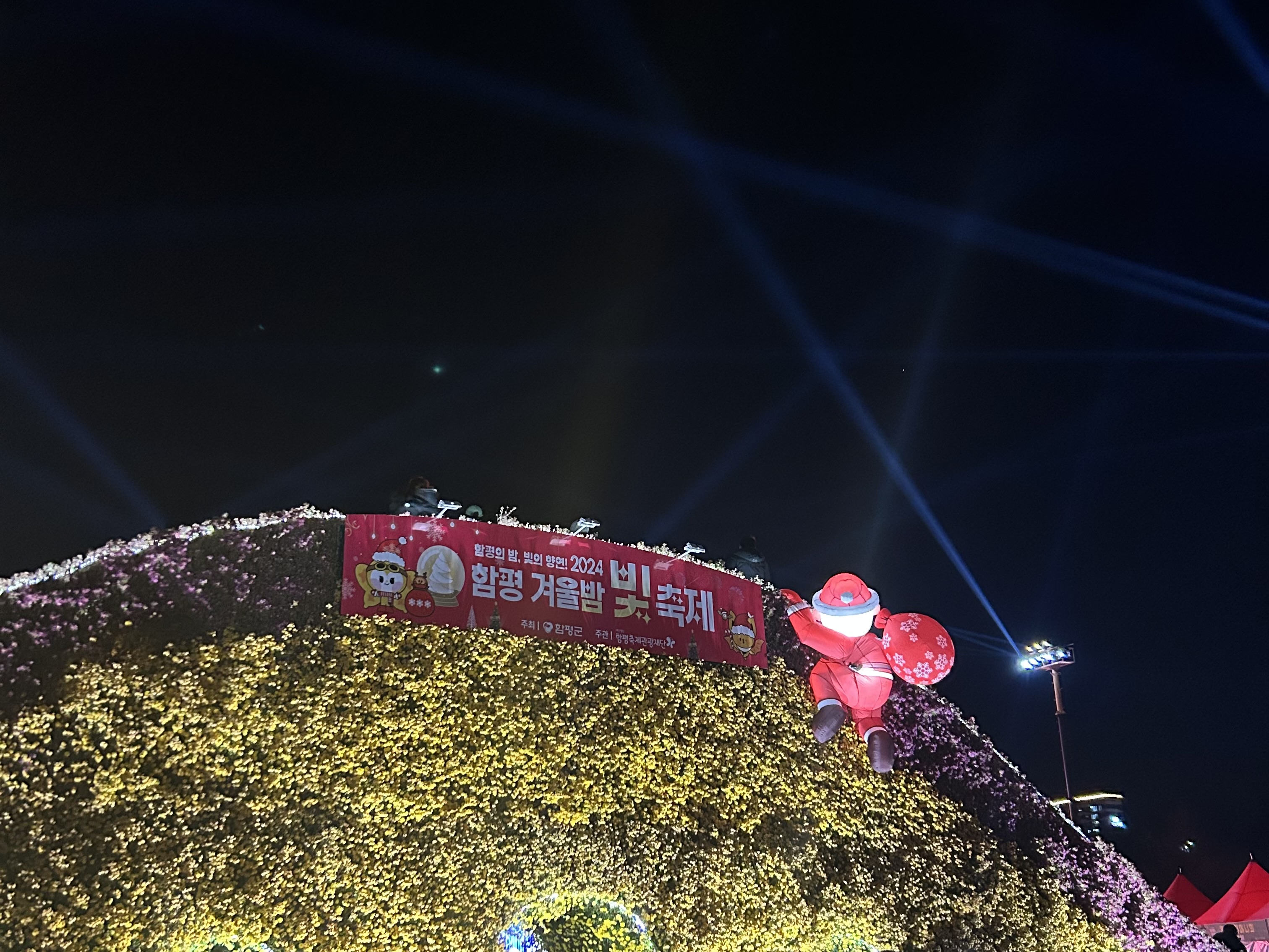 겨울밤을 수놓은 함평 빛축제!