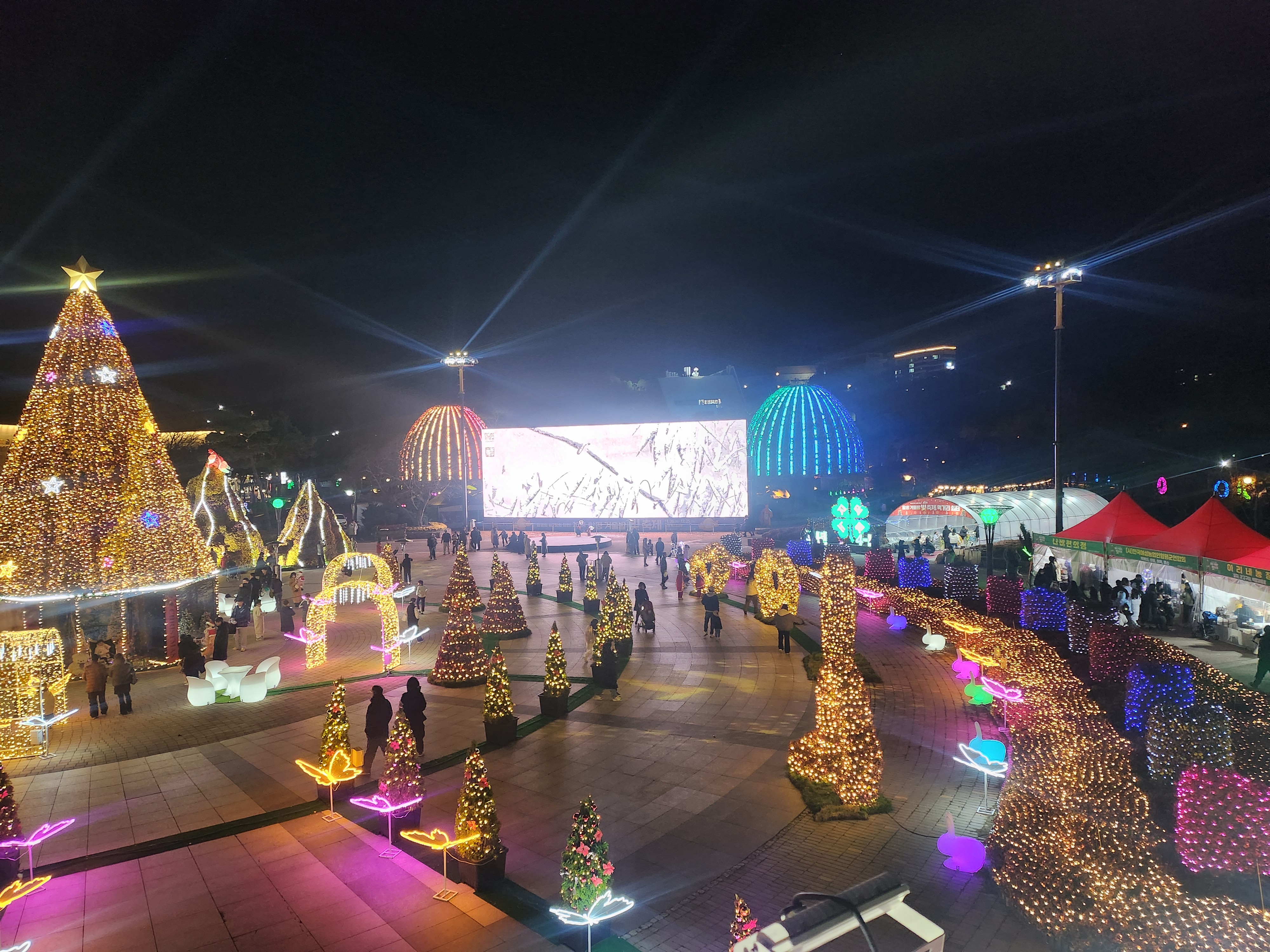추억과 낭만이 가득한 함평 겨울 빛축제