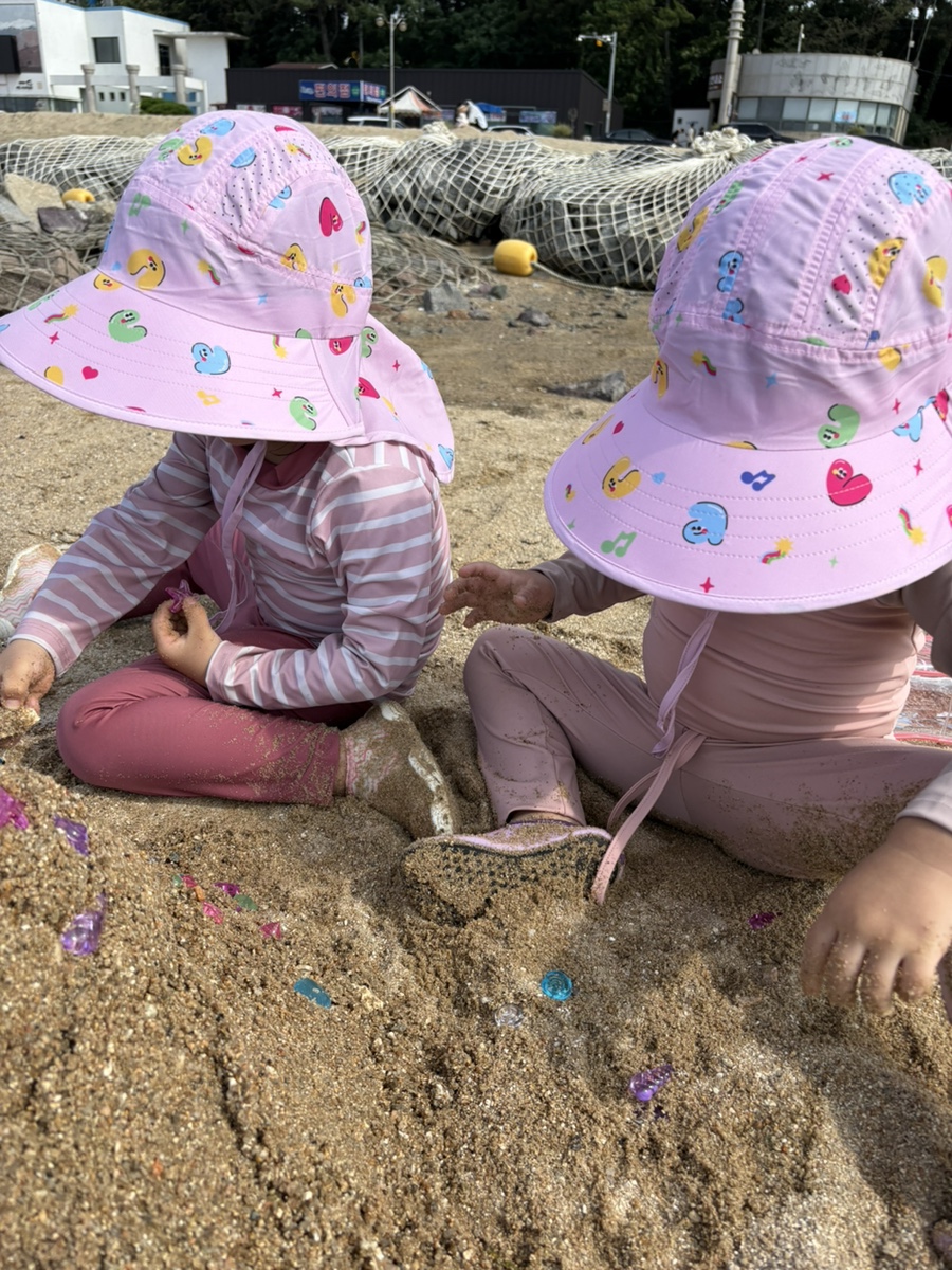 아빠랑 같이 함평 돌머리 해수욕장 다녀왔어요~