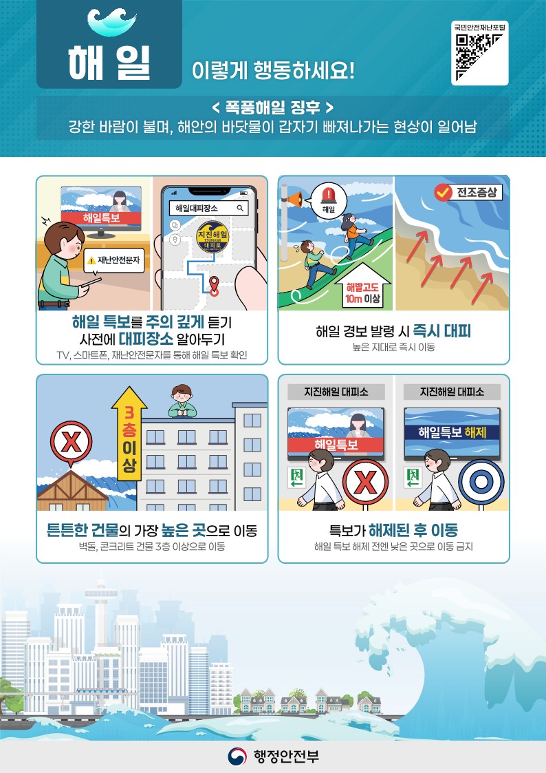 [국민행동요령] 6. 해일_1