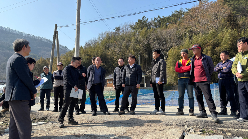 농촌진흥청 농촌지원국장 양파 현장 방문