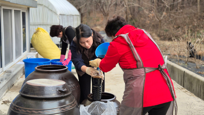 함평군 우리음식연구회 간장담그는 날
