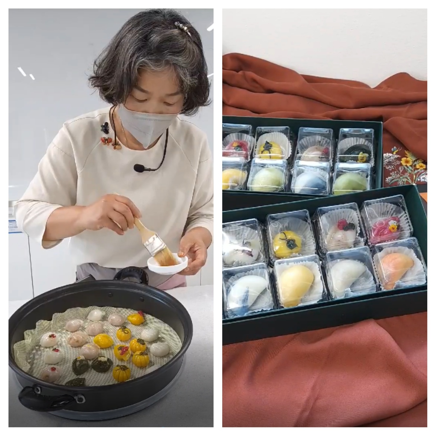 우리음식연구회 ‘꽃송편 만들기’