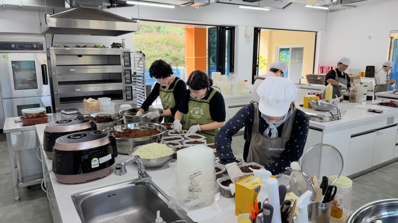 우리음식연구회 전통 장 활용 반찬나눔 행사