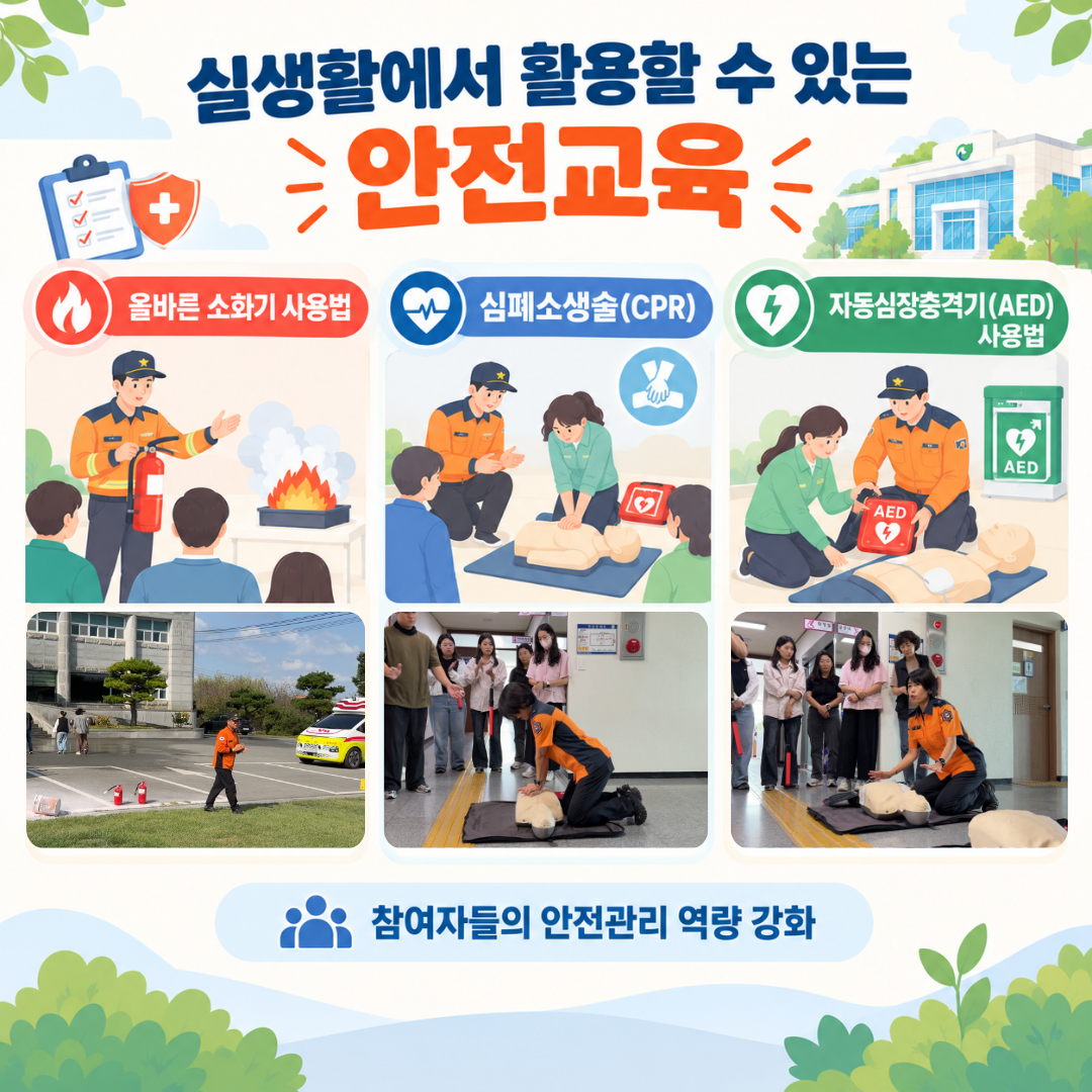 함평군 농업기술센터-함평119안전센터 합동 소방 훈련