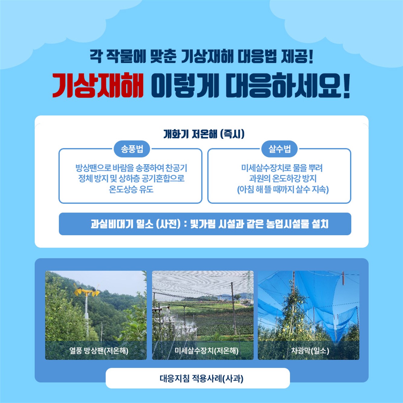 농업 기상‧재해 조기경보서비스