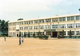 1988년 함평여자고등학교 전경
