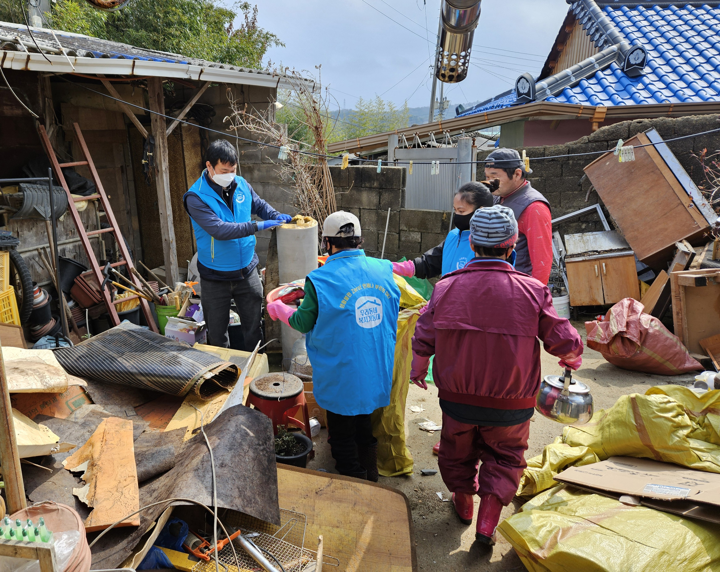 함평군 함평읍 우리동네 복지기동대, 주거환경 개선 활동 펼쳐