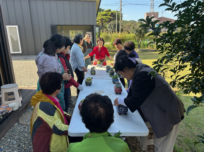 함평군, 치유농업으로 어르신 웃음꽃 피워