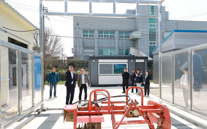 임대농기계 무료 세척하세요! 함평군, 셀프 세차장 개장!