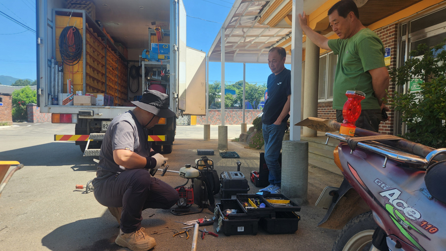 함평군, 영농철 대비 ‘농기계 순회 수리반’ 운영