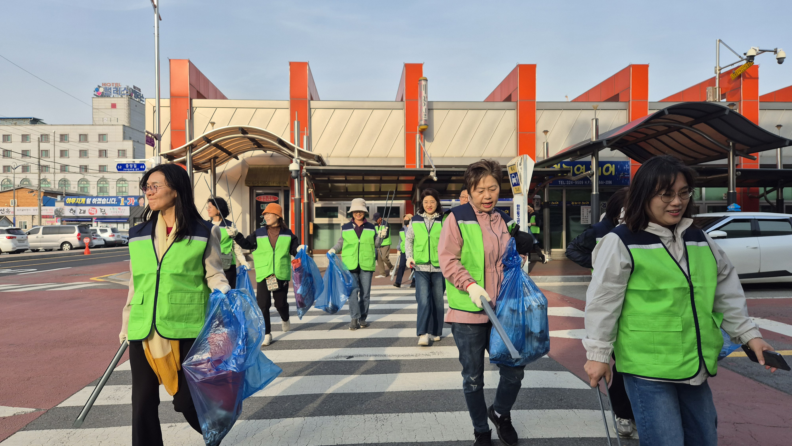 함평군정보화농업인연합회, 나비대축제 맞아 ‘깨끗한 함평 만들기’ 앞장