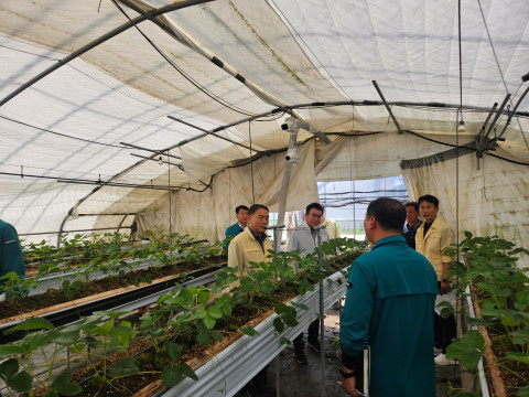 함평군-농촌진흥청 집중호우 피해 스마트농업 현장기술지원 총력