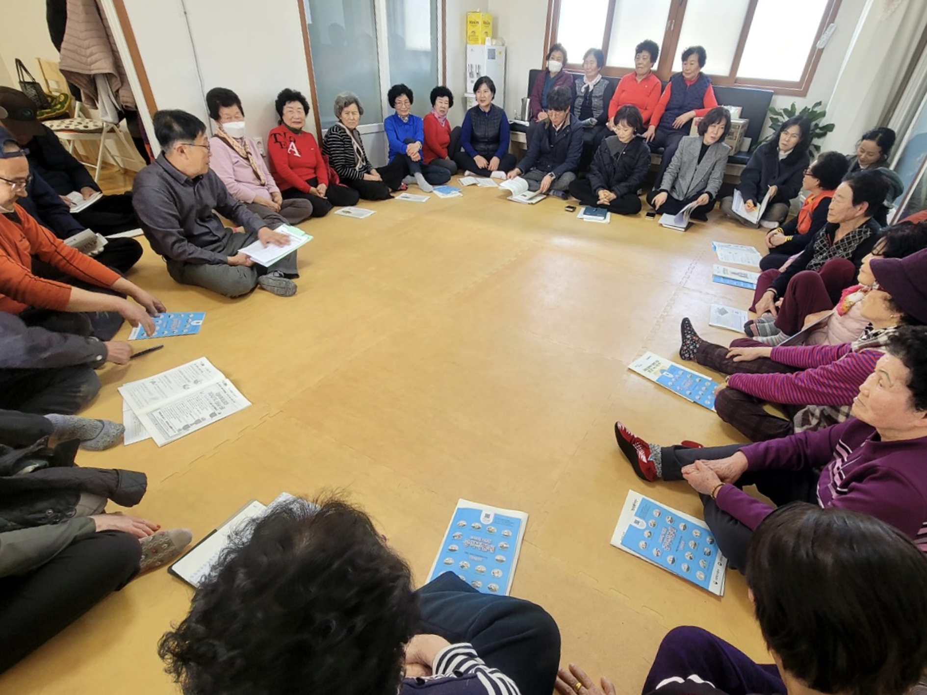 함평군 손불면, 경로당 순회 방문으로 소통 행정 추진