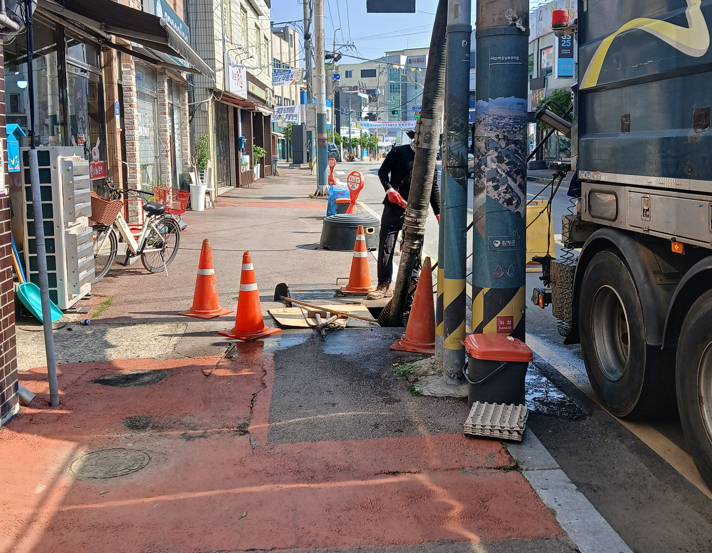 함평군 함평읍, 집중호우 대비 우수·배수관로 집중 점검 실시