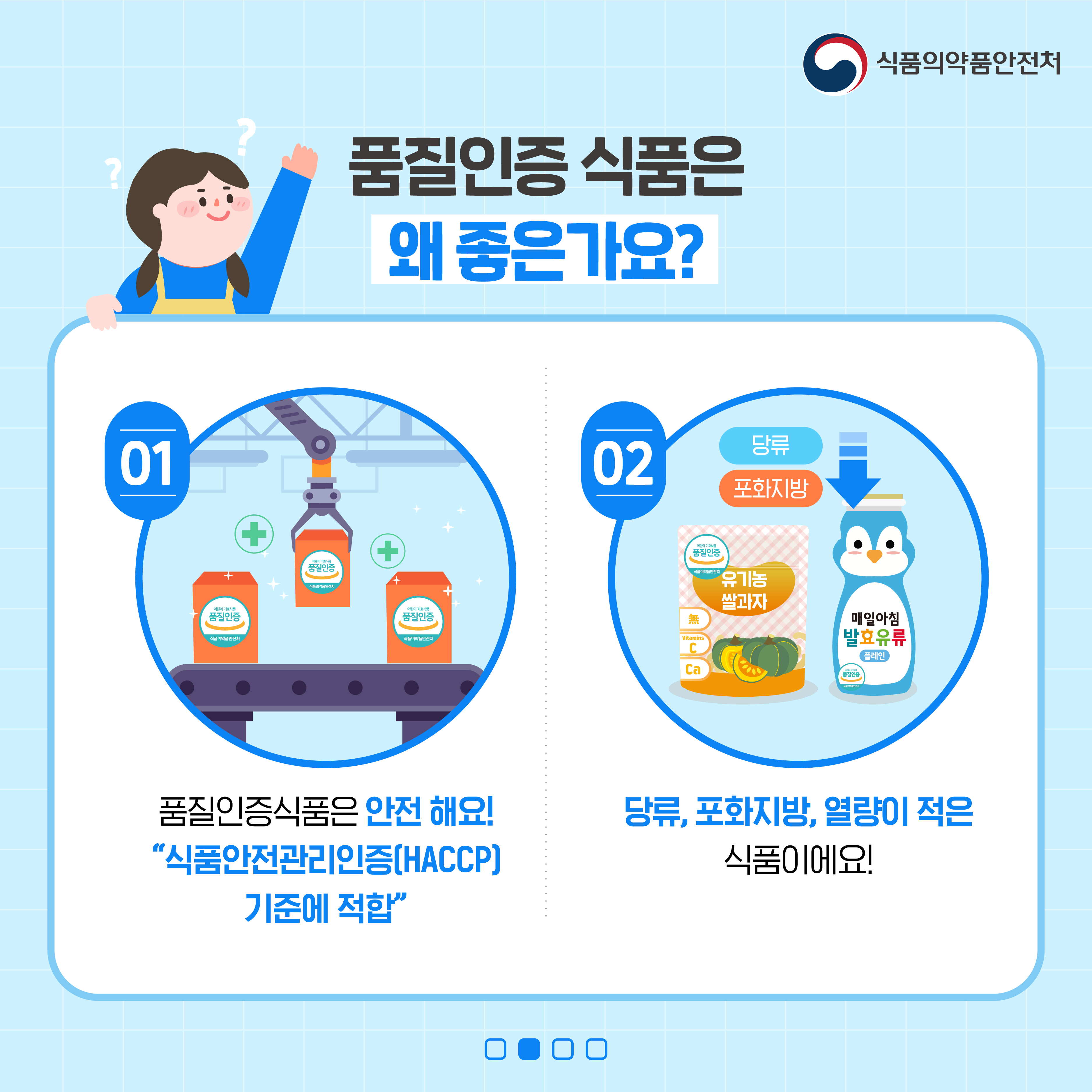 어린이 기호식품 품질인증제도 안내