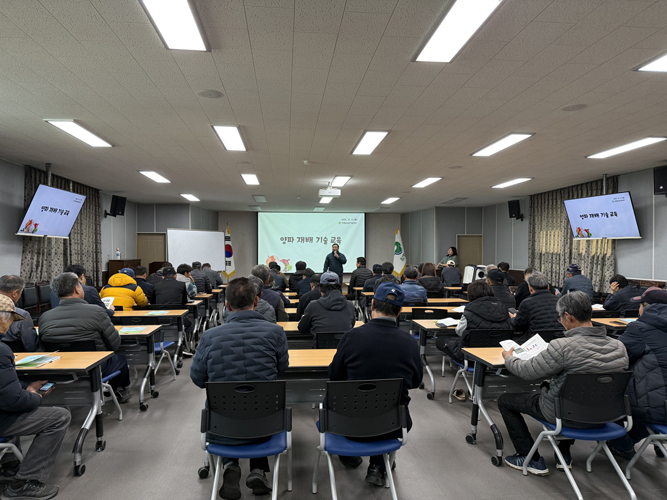 함평군, 고품질 양파 생산 재배 기술 교육 성료