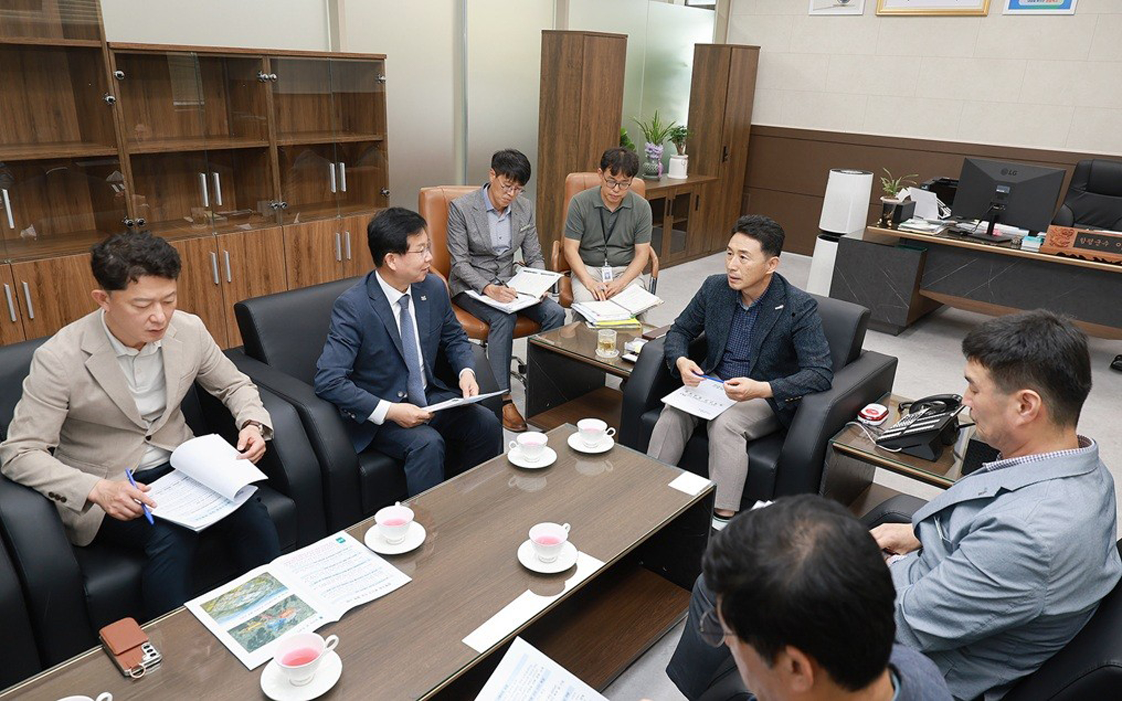 함평군, 광산구와 빛그린산단 중심 미래산업 육성·광역인프라 확충 협력 발판 마련