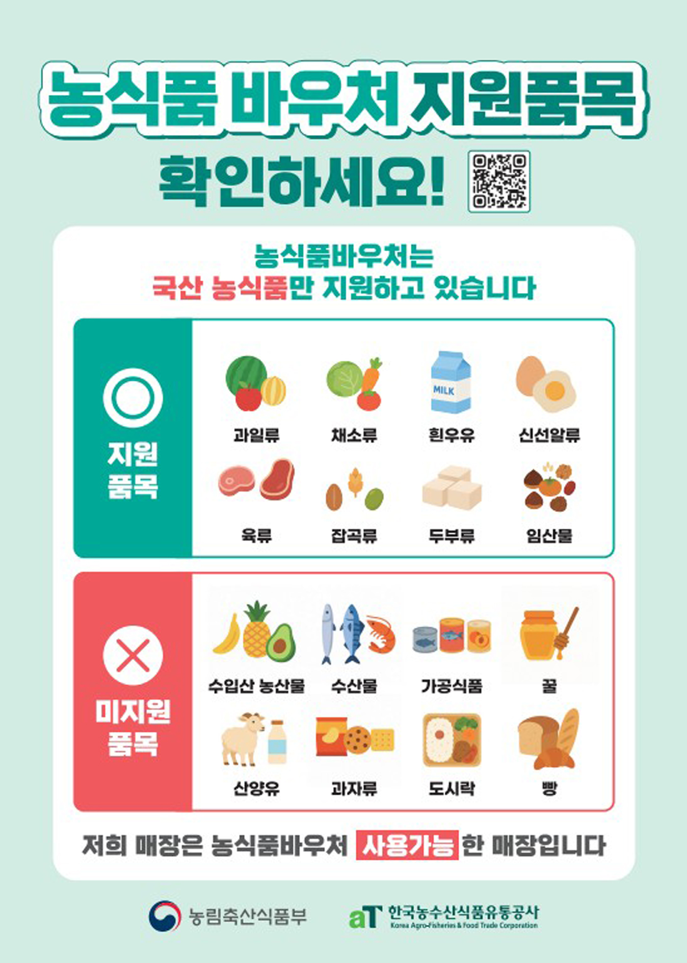 함평군, 농식품바우처 지원사업 추진…“취약계층 먹거리 복지 강화”